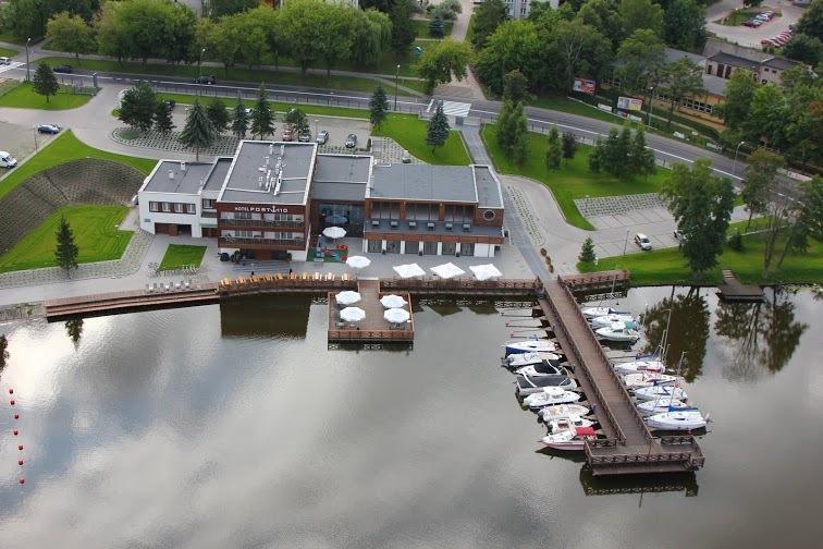 Hotel Port 110 Iława Buitenkant foto