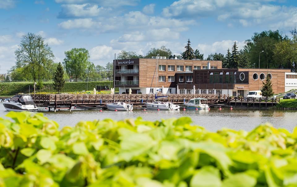Hotel Port 110 Iława Buitenkant foto